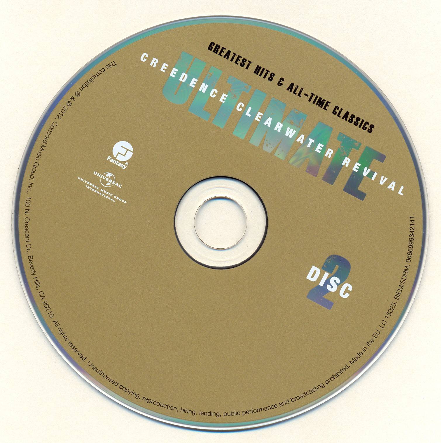 Creedence Clearwater Revival Ultimate CCR : CD2